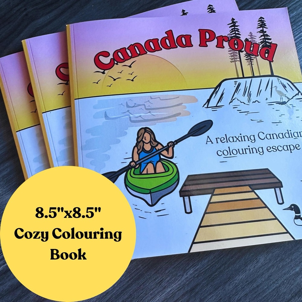 Canada Proud Coloring Book